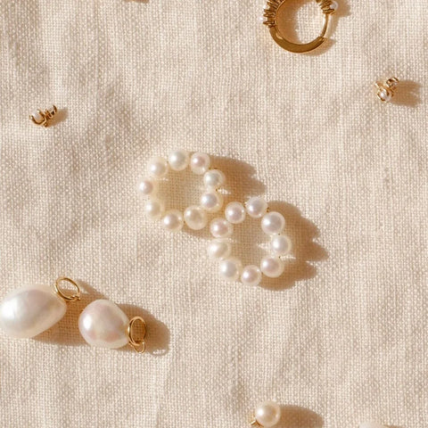 Add-On Pearl Halo Hooplets | Final Sale