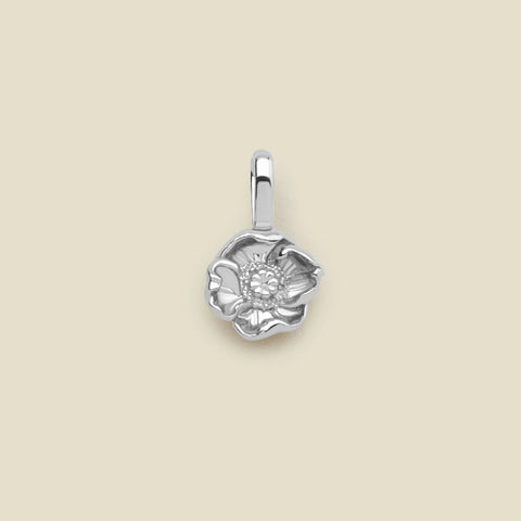 August Birth Flower Charm