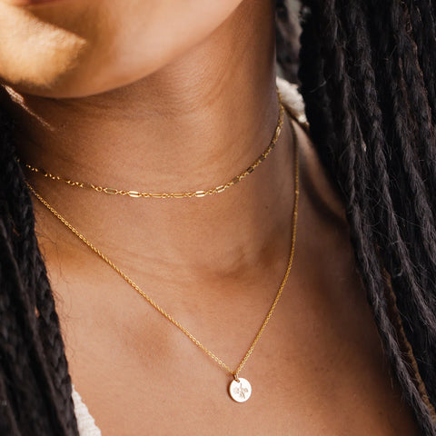 November Birth Flower Necklace