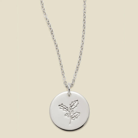 December Birth Flower Necklace