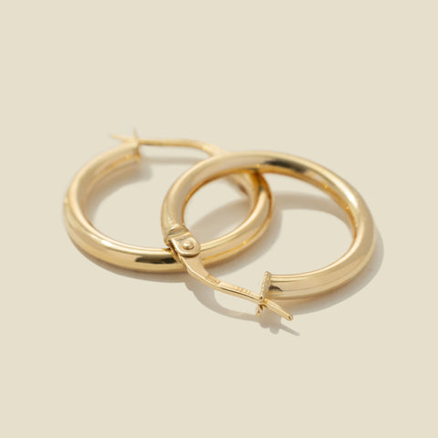 14k Maude Hoop Earrings