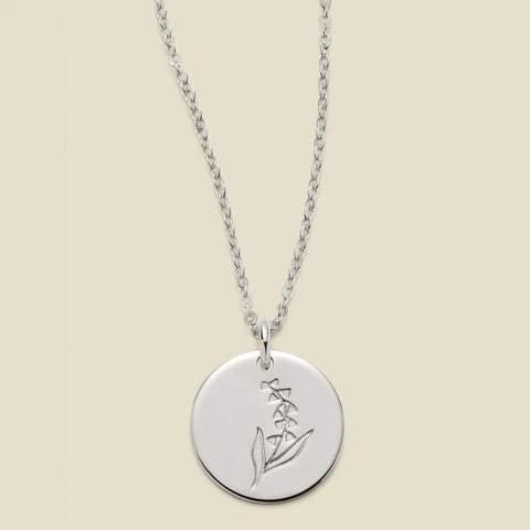 May Birth Flower Necklace