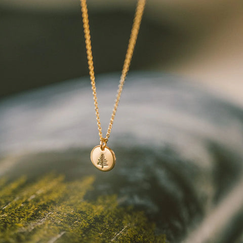 Grounded Disc Necklace | Final Sale