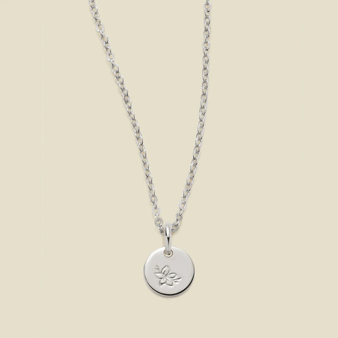 March Birth Flower Necklace