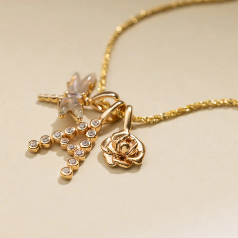 September Birth Flower Charm
