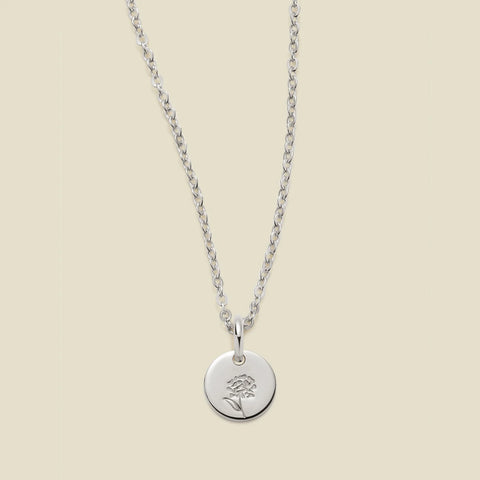 October Birth Flower Necklace