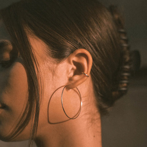 Luster Rounded Ear Cuff - Single | Final Sale
