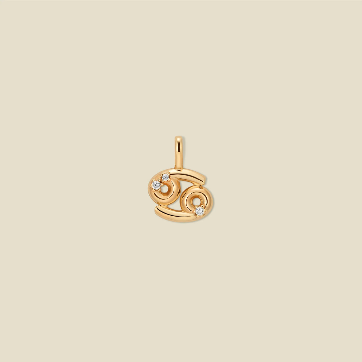 Cancer Zodiac Charm | Final Sale