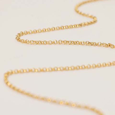 Rolo Charm Chain Necklace