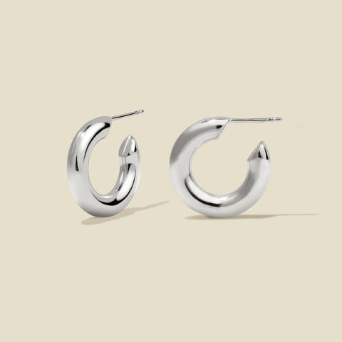 Gloss Hoop Earrings | Final Sale