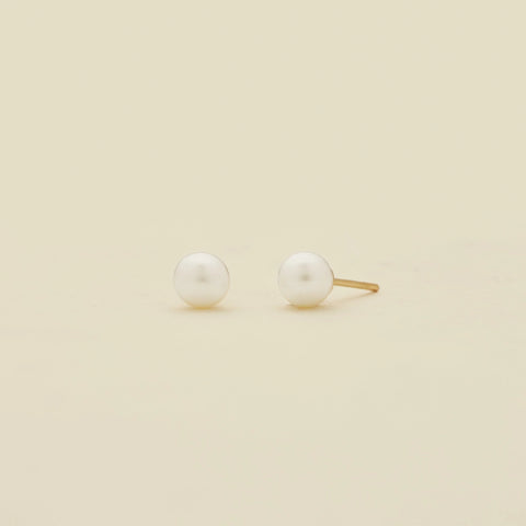 Pearl Stud Earrings