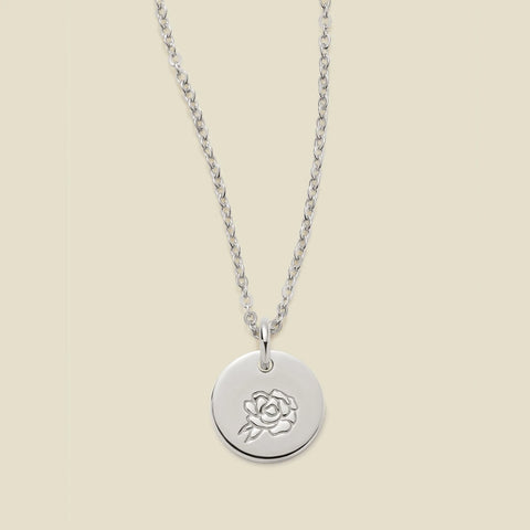 September Birth Flower Necklace