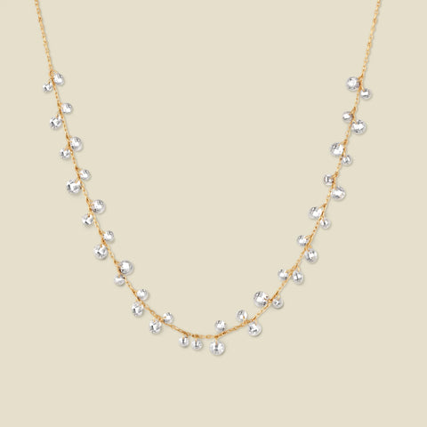 Dew Drop Floating Necklace