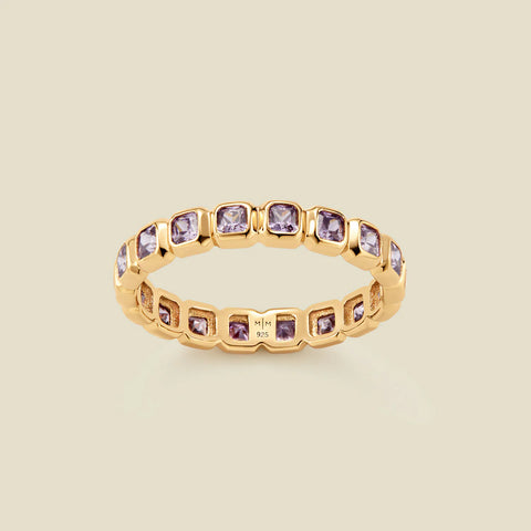 June Birthstone Eternity Ring