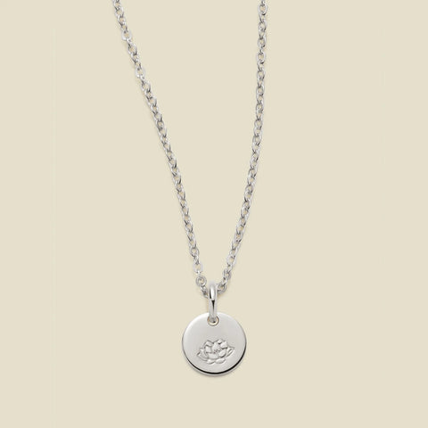 July Birth Flower Necklace