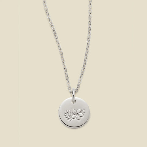 March Birth Flower Necklace