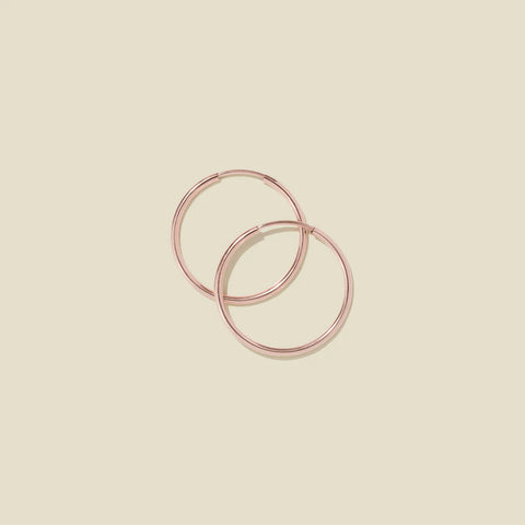 Live In Hoop Earrings | Final Sale