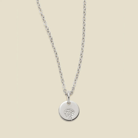January Birth Flower Necklace