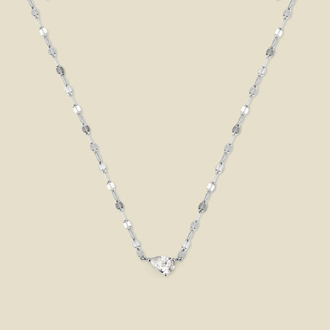 Dew Drop Solitaire Necklace