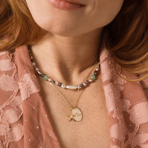 Low Tide Pearl Necklace