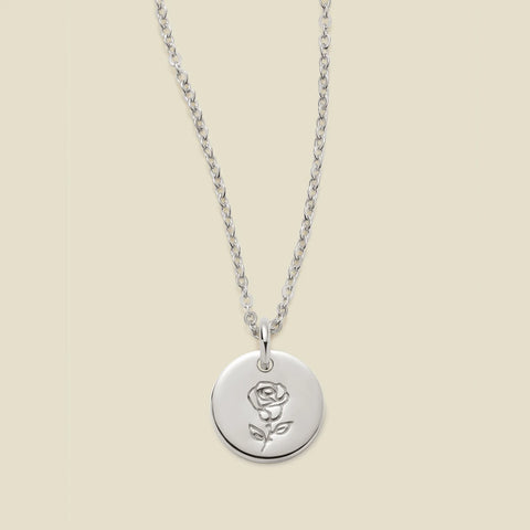 June Birth Flower Necklace