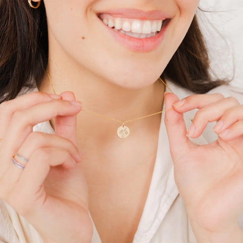 November Birth Flower Necklace