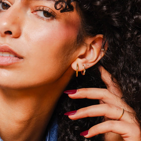 14k Maude Hoop Earrings