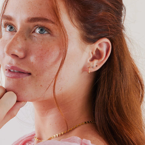 February Birthstone Stud Earrings | Final Sale