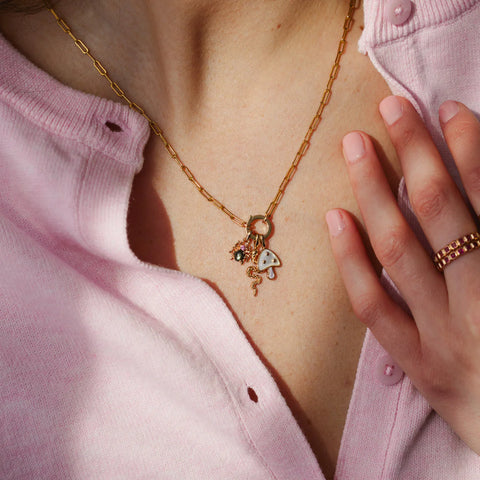Spider Gemstone Charm | Final Sale
