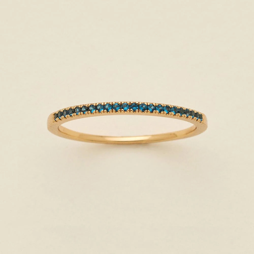 September Birthstone Stacking Ring