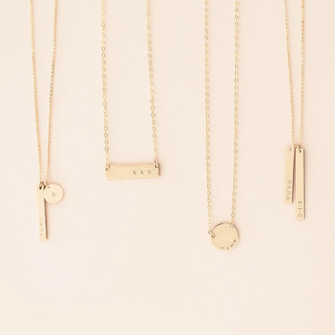 Mama & Co Bar Necklace