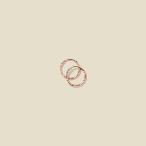 Live In Hoop Earrings | Final Sale
