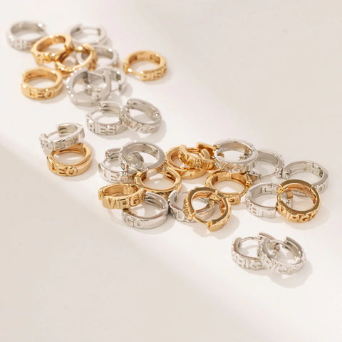 Pisces Huggie Hoop Earrings | Final Sale