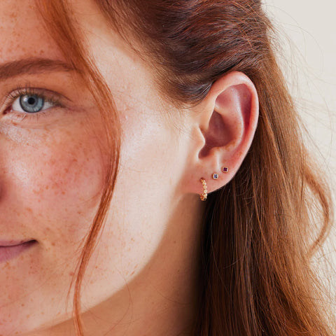 February Birthstone Stud Earrings | Final Sale