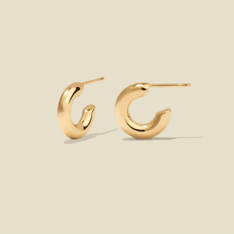 Gloss Hoop Earrings | Final Sale