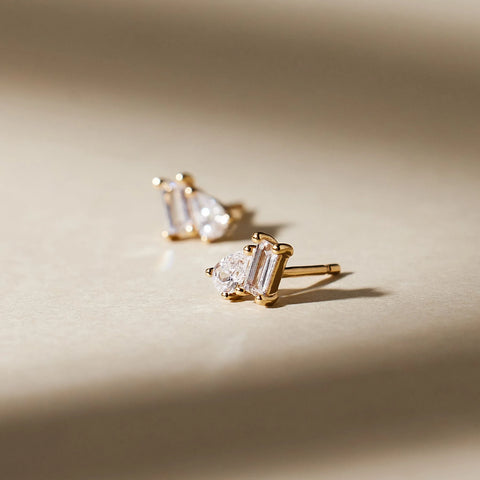 Toi et Moi Stud Earrings