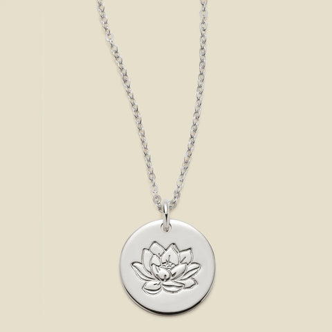 July Birth Flower Necklace