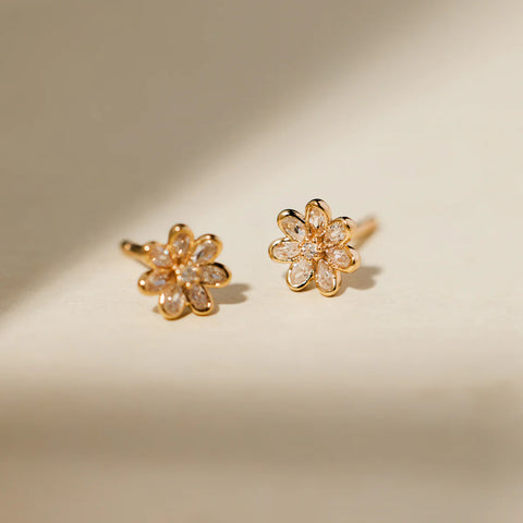 Flora Luxe Stud Earrings