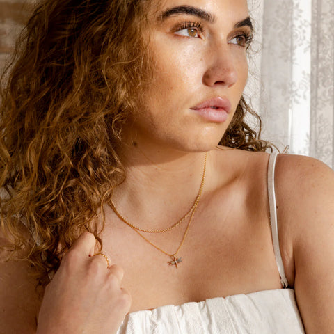 Rolo Charm Chain Necklace