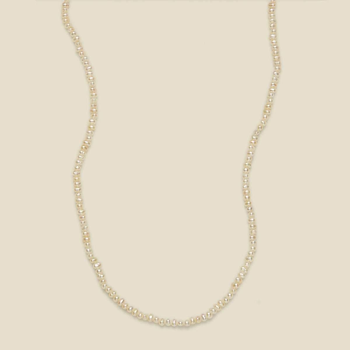 Pearl Strand Choker Necklace