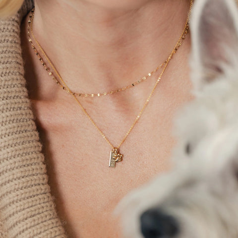 Paw Print Charm