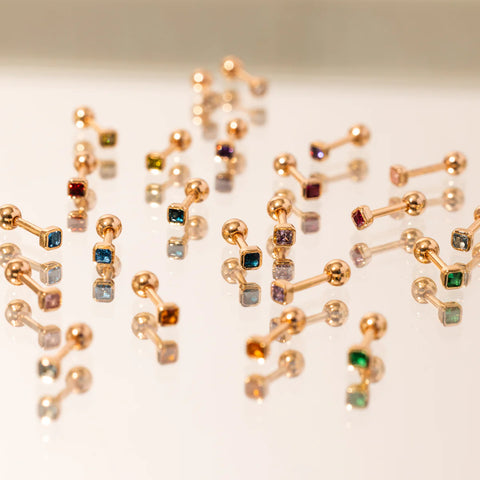 January Birthstone Stud Earrings | Final Sale