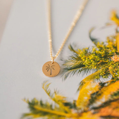 Grounded Disc Necklace | Final Sale