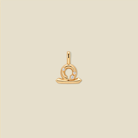 Libra Zodiac Charm | Final Sale