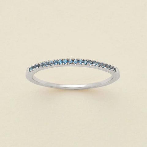 December Birthstone Stacking Ring