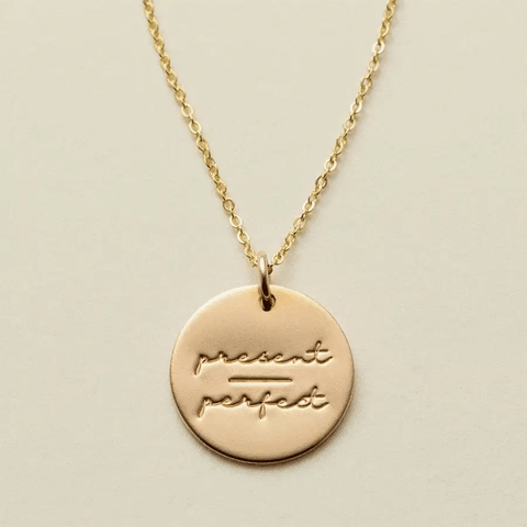 Pause Collection Disc Necklace