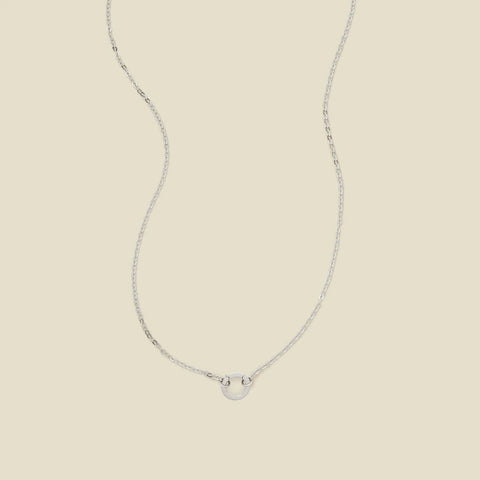 Flat Cable Charm Necklace