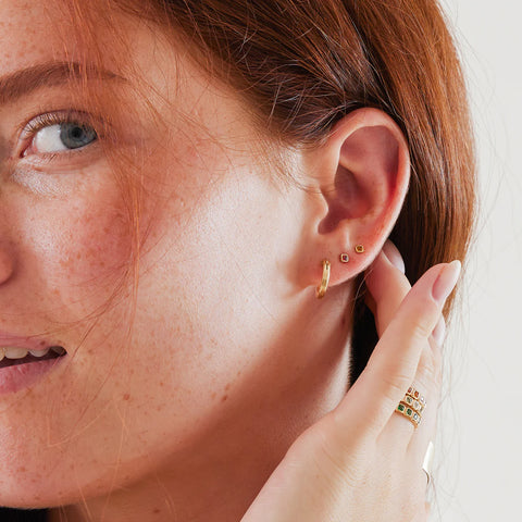 January Birthstone Stud Earrings | Final Sale