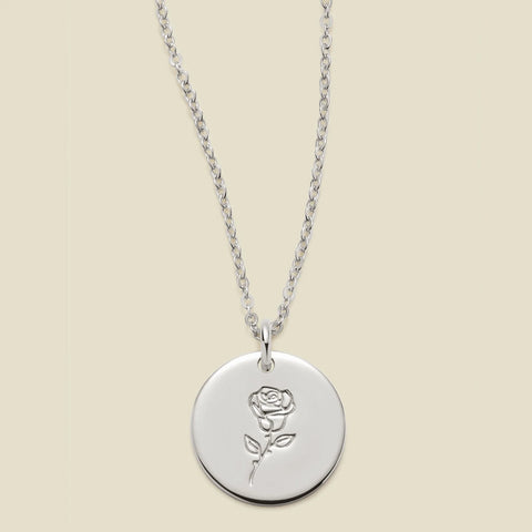 June Birth Flower Necklace