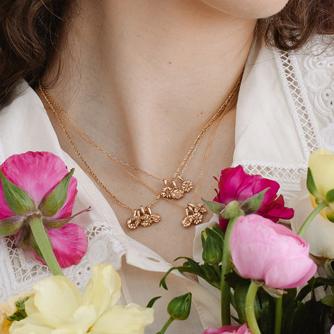 December Birth Flower Charm